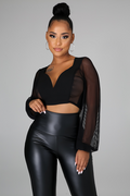 Mesh Me Crop Top