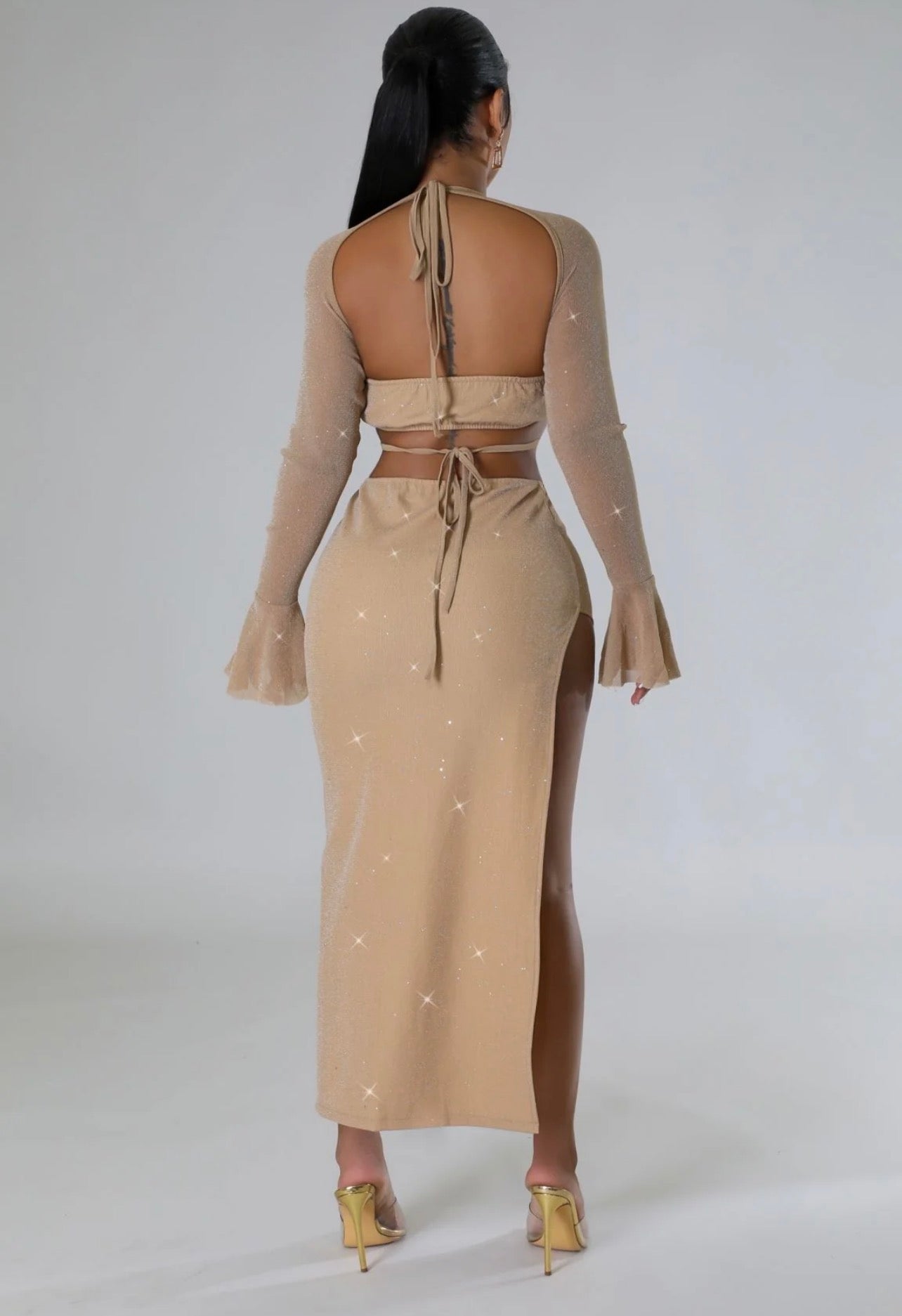 Lost For Words Skirt Set