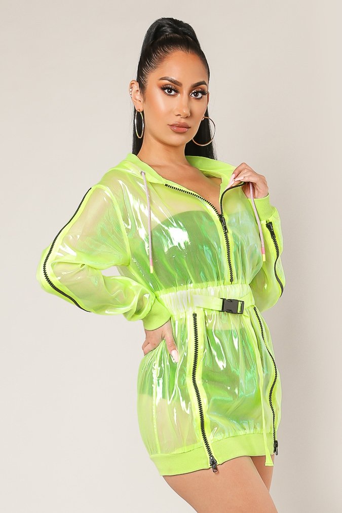 No Secrets Pull Over Jacket (SIZE UP 1)