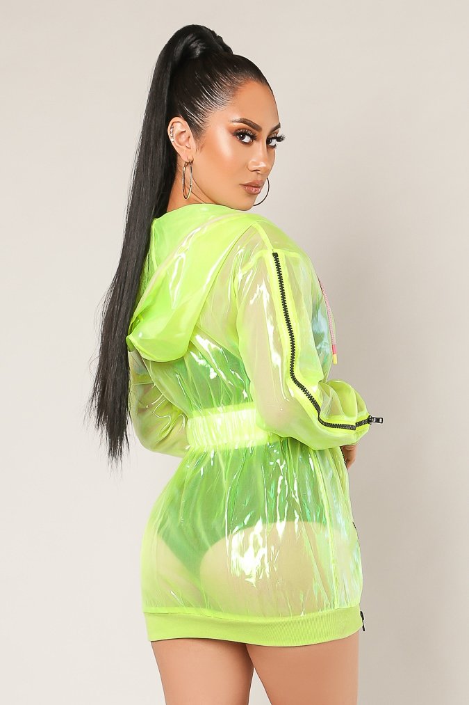 No Secrets Pull Over Jacket (SIZE UP 1)